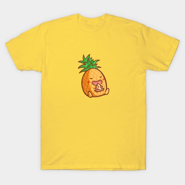 Pineapple Pizza T-Shirt by mschibious